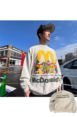 【CPFM】×【MCDONALD'S】メンズ レディース フード Tシャツ パーカー  aat15590