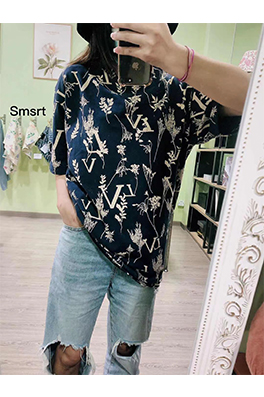 【ヴィトンタイプ】メンズ レディース 半袖Tシャツ   aat16466