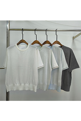 【ブルネロクチネリ】レディース 半袖Tシャツ    LAT0004