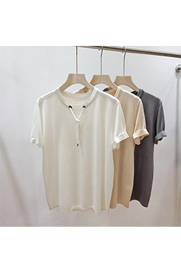 【ブルネロクチネリ】レディース 半袖Tシャツ    LAT0009