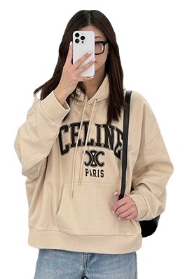 【セリーヌタイプ】 レディース フード Tシャツ パーカー  LAT0271