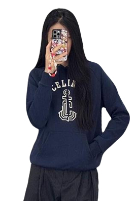 【セリーヌタイプ】 レディース フード Tシャツ パーカー  LAT0274