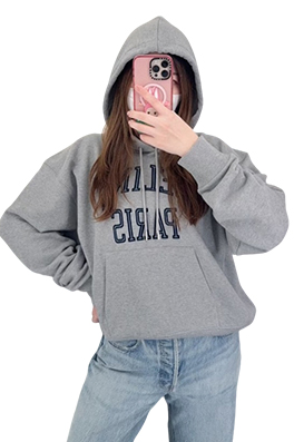 【セリーヌタイプ】 レディース フード Tシャツ パーカー LAT0279