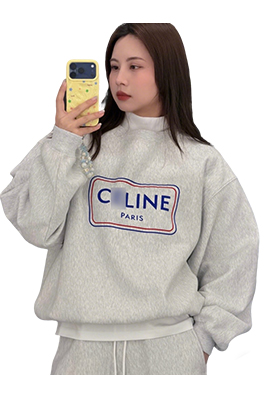【セリーヌタイプ】レディース 長袖　スウェットTシャツ LAT0288
