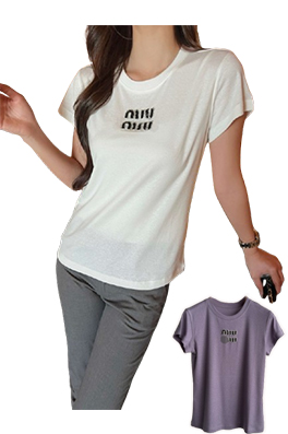 【ミュウミュウタイプ】レディース 半袖Tシャツ LAT0309