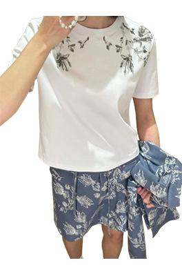 【PORTS】レディース 半袖Tシャツ LAT0312