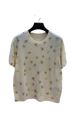 【PORTS】レディース　ニット 半袖Tシャツ LAT0313