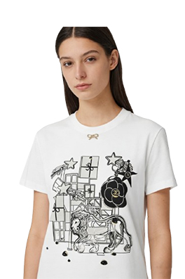 【C-BRAND】レディース 半袖Tシャツ LAT0321