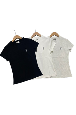 【サンローランタイプ】レディース 半袖Tシャツ LAT0326