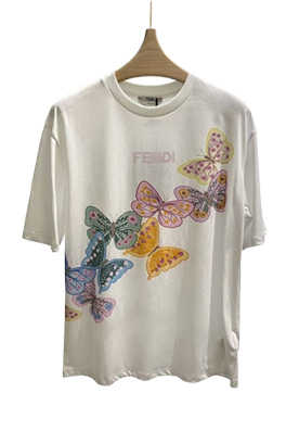 【フェンディタイプ】レディース 半袖Tシャツ LAT0371