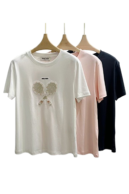 【ミュウミュウタイプ】レディース 半袖Tシャツ LAT0372
