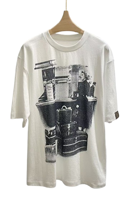 【ヴィトンタイプ】レディース 半袖Tシャツ LAT0375