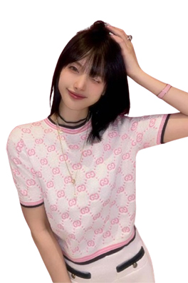 【グッチタイプ】レディース　半袖Tシャツ LAT0425