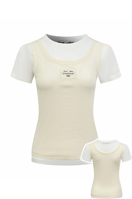 【アクネ ストゥディオ ズ】レディース 半袖Tシャツ LAT0427