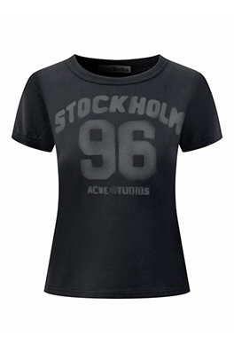 【アクネ ストゥディオ ズ】レディース 半袖Tシャツ LAT0459