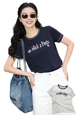 【C-BRAND】レディース 半袖Tシャツ LAT0462