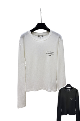 【アクネストゥディオズ】レディース 長袖 Tシャツ LAT0511