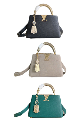 【ヴィトンタイプ】M48865 Capucines BB ショルダー バック  LBG0324