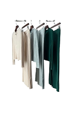 【ロロピアーナ】レディース  セットアップ　ジャケット スウェット パンツ      LJK0031