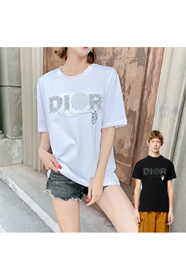 【ディオール】高品質 メンズ レディース 半袖Tシャツ  aat10009