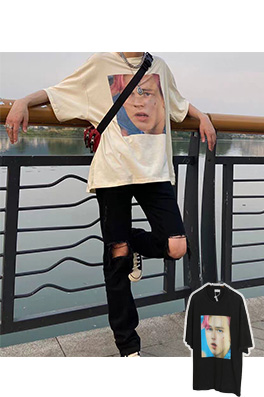 【ARNODEFRANCE】メンズ レディース 半袖Tシャツ  aat10040