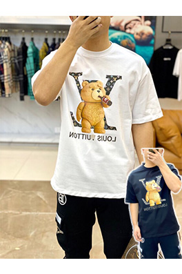 【ルイヴ*トン】メンズ レディース 半袖Tシャツ  aat10078