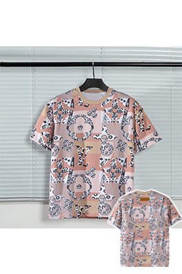 【ルイヴ*トン】 メンズ レディース 半袖Tシャツ    aat10106