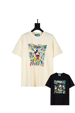 【グッチ】×【DISNEY】メンズ レディース 半袖Tシャツ  aat10128