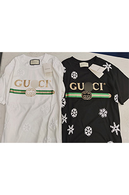 【グッチ】メンズ レディース 半袖Tシャツ  aat10161