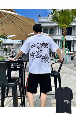 【C-BRAND】メンズ レディース 半袖Tシャツ  aat10236