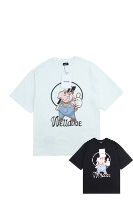 【WE11DONE】  メンズ レディース 半袖Tシャツ  aat10248