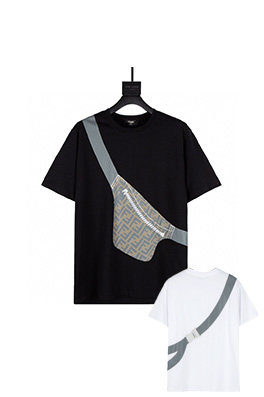 【フェンディ】メンズ レディース 半袖Tシャツ  aat10252