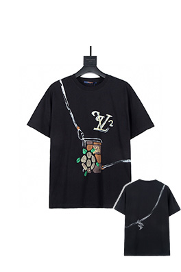 【ルイヴ*トン】メンズ レディース 半袖Tシャツ  aat10256