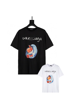 【バレンシアガ】メンズ レディース 半袖Tシャツ  aat10258