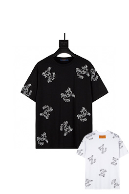 【ルイヴ*トン】メンズ レディース 半袖Tシャツ  aat10262