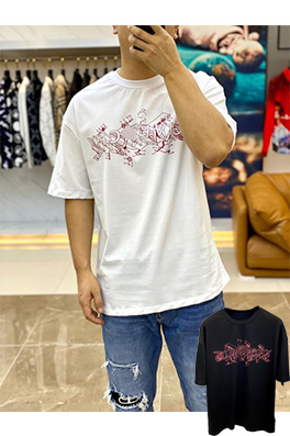【ジバンシイ】メンズ レディース 半袖Tシャツ  aat10272