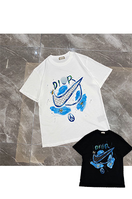 【ディオール】×【ナイキ】メンズ レディース 半袖Tシャツ  aat10277