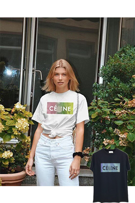 【セリーヌ】メンズ レディース 半袖Tシャツ  aat10284