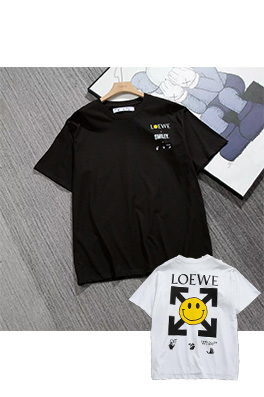 【オフホワイト】メンズ レディース 半袖Tシャツ  aat10300