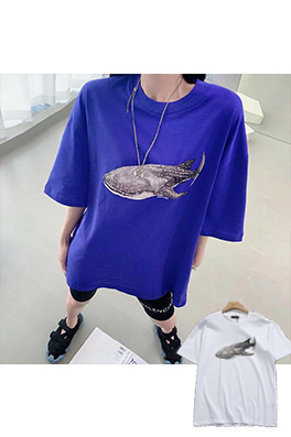 【バレンシアガ】メンズ レディース 半袖Tシャツ  aat10304