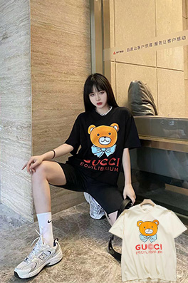 【グッチ】メンズ レディース 半袖Tシャツ  aat10351