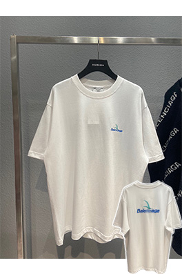 【バレンシアガ】 メンズ レディース 半袖Tシャツ   aat10356