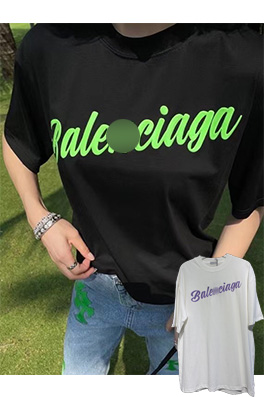 【バレンシアガ】メンズ レディース 半袖Tシャツ  aat10363