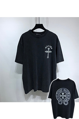 【クロムハーツ】  高品質 メンズ レディース 半袖Tシャツ  aat10391