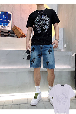 【クロムハーツ】メンズ レディース 半袖Tシャツ  aat10406
