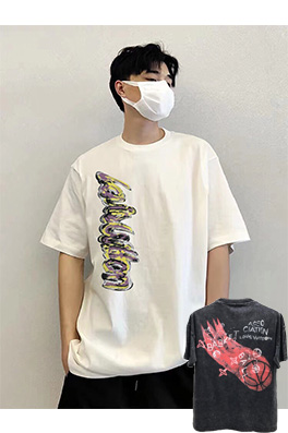 【ルイヴ*トン】メンズ レディース 半袖Tシャツ  aat10435