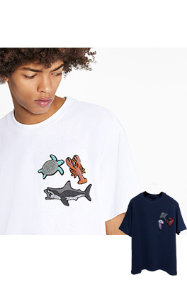 【ルイヴ*トン】  高品質 メンズ レディース 半袖Tシャツ  aat10442