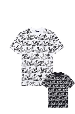 【ルイヴ*トン】  高品質 メンズ レディース 半袖Tシャツ  aat10444