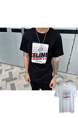 【セリーヌ】  高品質 メンズ レディース 半袖Tシャツ  aat10446