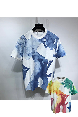 【ルイヴ*トン】  高品質 メンズ レディース 半袖Tシャツ  aat10451